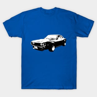 1976 Toyota Celica  B&W T-Shirt